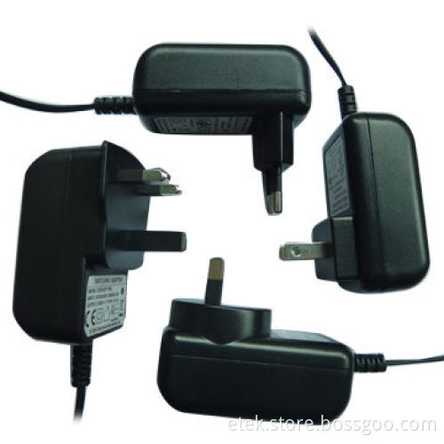 Universal Adapters with 12V/0.5A and UL/CE/GS/SAA/FCC Mark